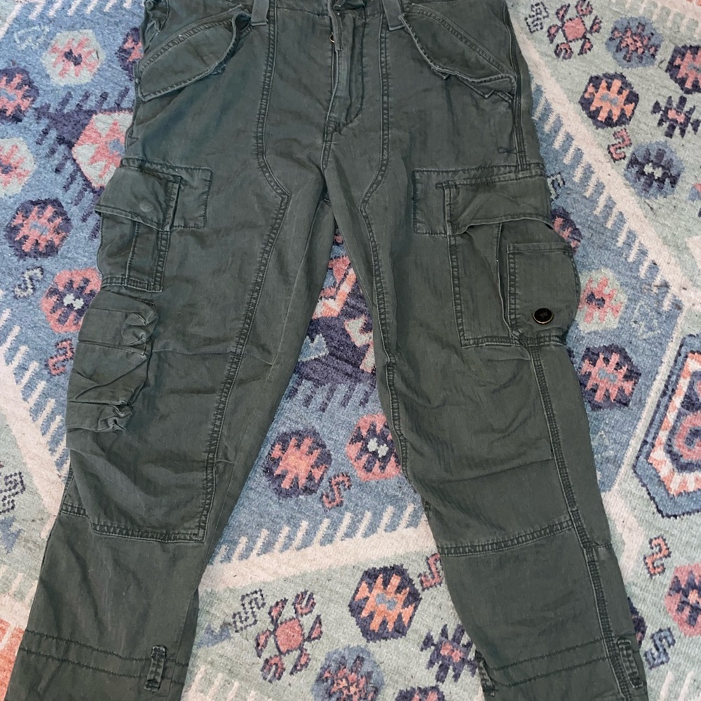 Men's Green Cargo Pants